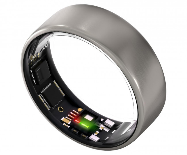 Умное кольцо ULTRAHUMAN Ring AIR (Raw Titanium) (Size 8)